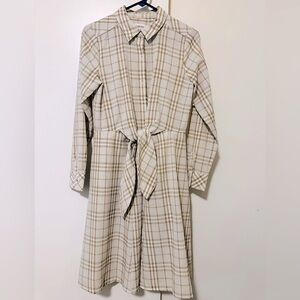 Calvin Klein button down shirt dress